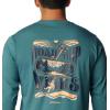 imageColumbia Mens Explorers Canyon Long Sleeve TShirtCloudburstRoad Trip Vibes