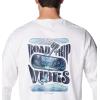 imageColumbia Mens Explorers Canyon Long Sleeve TShirtWhiteRoad Trip Vibes