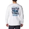 imageColumbia Mens Explorers Canyon Long Sleeve TShirtWhiteRoad Trip Vibes