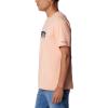 imageColumbia Mens Kwick Hike Graphic Short Sleeve TeeApricot FizzCsc Box Treeline