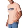 imageColumbia Mens Kwick Hike Graphic Short Sleeve TeeApricot FizzCsc Box Treeline