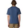 imageColumbia Mens Kwick Hike Graphic Short Sleeve TeeCollegiate Navy HeatherPeak Direction