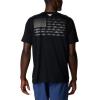 imageColumbia Mens PFG Fish Flag Tech Tee SsBlackGraphite Gradient