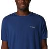 imageColumbia Mens PFG Fish Flag Tech Tee SsCarbonCypress Gradient