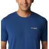 imageColumbia Mens PFG Fish Flag Tech Tee SsCarbonVivid Blue Gradient