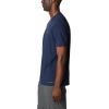 imageColumbia Mens PFG Fish Flag Tech Tee SsCollegiate Navy  Red Spark Gradient