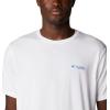 imageColumbia Mens PFG Fish Flag Tech Tee SsWhiteCool Grey Gradient