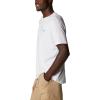 imageColumbia Mens PFG Fish Flag Tech Tee SsWhiteCool Grey Gradient