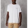 imageColumbia Mens PFG Fish Flag Tech Tee SsWhiteRed Spark Gradient