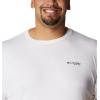 imageColumbia Mens PFG Fish Flag Tech Tee SsWhiteRed Spark Gradient
