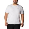 imageColumbia Mens PFG Fish Flag Tech Tee SsWhiteRed Spark Gradient