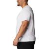 imageColumbia Mens PFG Fish Flag Tech Tee SsWhiteRed Spark Gradient