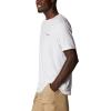 imageColumbia Mens PFG Fish Flag Tech Tee SsWhiteRed Spark Gradient