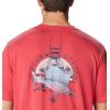 imageColumbia Mens PFG Sail Tower Tech Tee Short SleeveSunset RedPfg Sail Tower Graphic