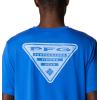 imageColumbia Mens PFG Triangle Fill Tech Tee Short SleeveBlue MacawBlue Macaw Pfg Camo