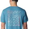 imageColumbia Mens PFG Triangle Fill Tech Tee Short SleeveCanyon BlueElements Graphic