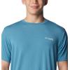 imageColumbia Mens PFG Triangle Fill Tech Tee Short SleeveCanyon BlueElements Graphic