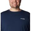 imageColumbia Mens PFG Triangle Fill Tech Tee Short SleeveCollegiate NavyRed Spark Kona