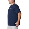 imageColumbia Mens PFG Triangle Fill Tech Tee Short SleeveCollegiate NavyRed Spark Kona