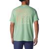 imageColumbia Mens PFG Triangle Fill Tech Tee Short SleeveNew MintElements Graphic