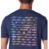 imageColumbia Mens PFG Triangle Fill Tech Tee Short SleeveNocturnalElements Graphic
