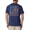 imageColumbia Mens PFG Triangle Fill Tech Tee Short SleeveNocturnalElements Graphic