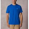 imageColumbia Mens PFG Triangle Fill Tech Tee Short SleeveVivid BluePfg Elements Graphic