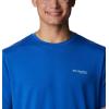 imageColumbia Mens PFG Triangle Fill Tech Tee Short SleeveVivid BluePfg Elements Graphic