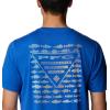 imageColumbia Mens PFG Triangle Fill Tech Tee Short SleeveVivid BluePfg Elements Graphic