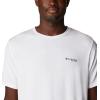 imageColumbia Mens PFG Triangle Fill Tech Tee Short SleeveWhiteCollegiate Navy Fireworks