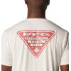 imageColumbia Mens PFG Triangle Fill Tech Tee Short SleeveWhiteStars N Stripes Graphic