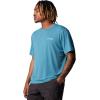 imageColumbia Mens PFG Uncharted Tech Tee Short SleeveCanyon Blue Easy Breezy