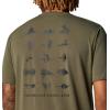 imageColumbia Mens PFG Uncharted Tech Tee Short SleeveCypress Fly Box