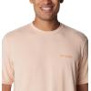 imageColumbia Mens PFG Uncharted Tech Tee Short SleevePeach Fizz Easy Breezy