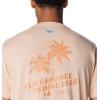 imageColumbia Mens PFG Uncharted Tech Tee Short SleevePeach Fizz Easy Breezy