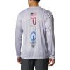 imageColumbia Mens Terminal Tackle PFG Global Compass LSCool Grey