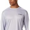 imageColumbia Mens Terminal Tackle PFG Global Compass LSCool GreyVivid Blue