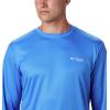 imageColumbia Mens Terminal Tackle PFG Global Compass LSVivid Blue