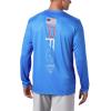 imageColumbia Mens Terminal Tackle PFG Global Compass LSVivid Blue