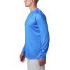 imageColumbia Mens Terminal Tackle PFG Global Compass LSVivid BlueBright Nectar