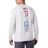 imageColumbia Mens Terminal Tackle PFG Global Compass LSWhite