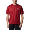 imageColumbia Mens Collegiate Terminal Tackle SS ShirtAla  Red Velvet