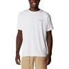 imageColumbia Mens PFG Triangle Fill Tech Tee Short SleeveWhiteBlue Macaw Kona