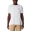 imageColumbia Mens PFG Triangle Fill Tech Tee Short SleeveWhiteCollegiate Navy Fireworks