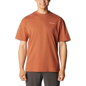 imageColumbia Mens Black Butte Graphic TeeAuburnRoad Trip Vibes