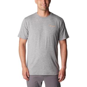 imageColumbia Mens Kwick Hike Back Graphic Short Sleeve TeeBoulder HeatherMoonscape