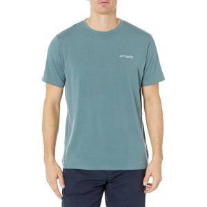 imageColumbia Mens PFG Fish Flag Tech Tee SsMetalSafari Gradient