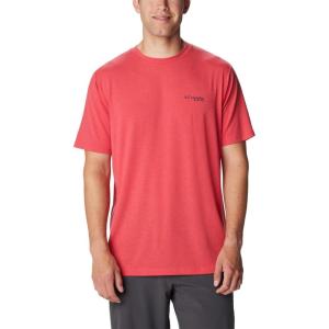 imageColumbia Mens PFG Sail Tower Tech Tee Short SleeveSunset RedPfg Sail Tower Graphic