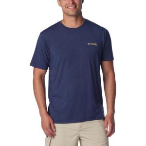 imageColumbia Mens PFG Triangle Fill Tech Tee Short SleeveNocturnalElements Graphic