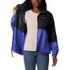 imageColumbia Womens Flash Forward WindbreakerBlackPurple Lotus